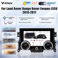 Viknav Digital AC Panel For Land Rover Range Rover Evoque L538 2013-2017 Air Conditioning Control AC Board Climate Temperature Control Touch Screen