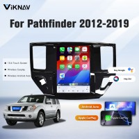 Viknav 10.4" Touch Screen Car Radio For Nissan-Pathfinder ( 2012 2013 2014 2015 2016 2017 2018 2019 ) Multimedia Player Android Auto GPS Navigation Wireless Carplay (128GB)