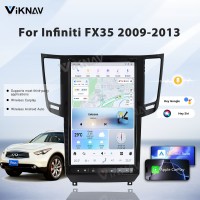 Viknav 14.4 Inch Car Radio For Infiniti FX35 2009-2013 Multimedia Player GPS Carplay 4G WIFI Head Unit Stereo Receiver