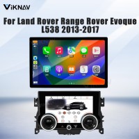 Viknav 13" Android Radio and AC Panel For Land Rover Range Rover Evoque L538 2013-2017 Multimedia Player GPS Navigation Stereo Wireless Carplay Android Auto Touch Screen