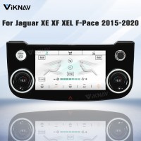 Viknav 10 Inch Car Climate Control Replacement for Jaguar XE XF XEL F-Pace 2015-2020 Touch Screen AC Control Panel