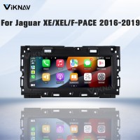 Viknav 10.25 inch Android Auto Stereo for Jaguar XE /XEL /F-PACE 2016-2019 Wireless CarPlay Head Unit GPS Navigation Multimedia Player