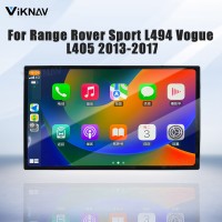 Viknav 13inch Android Radio For Land Rover Range Rover Sport L494 Vogue L405 2013-2017 Wireless Carplay Android Auto Multimedia Player GPS Navigation Touch Screen Stereo