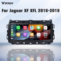 Viknav 10.25 Inch Android Auto Multimedia Player for Jaguar XF XFL 2016-2019, Wireless CarPlay & GPS Navigation Stereo System