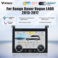 Viknav LCD 10.4 Inch AC Panel Touch Screen For Land Rover Range Rover Vogue L405 2013-2017 Air Conditioning Switch Climate Control Dashboard