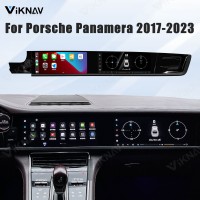Android System Car Stereo Radio For Porsche Panamera 2017-2023 Auto Stereo Wireless Carplay GPS Navigation Multimedia Player Dual 12.3 Inch Touch Screen 128GB