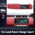 Viknav 12.3 Inch Touch Screen Car Radio For Rover Range Rover Sport L494 2013-2017 Right Hand Driving Multimedia Player GPS Navigation Head Unit（Red 128GB）